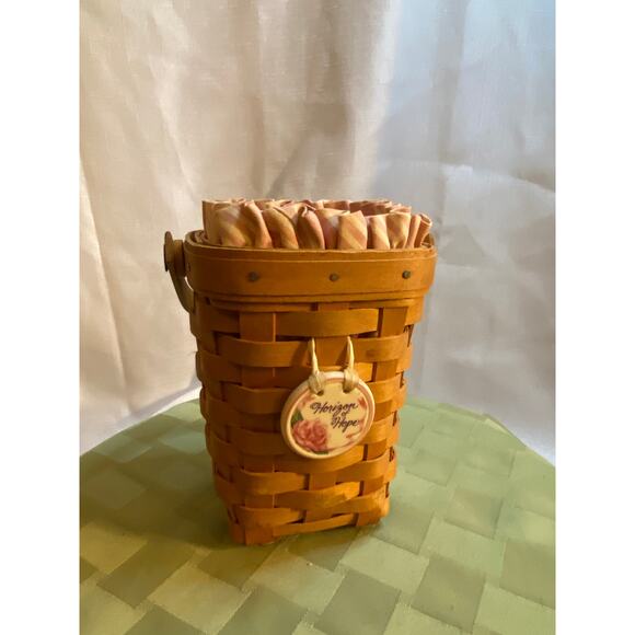 Longaberger Basket American Cancer Society 1998 Signed And Numbered Basket - Picture 5 of 16